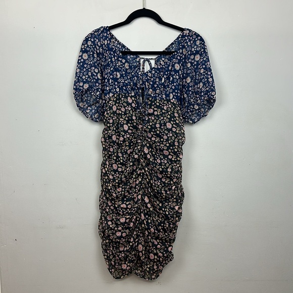 Free People x Revolve Tessa Floral Dress Sz M - Picture 2 of 13